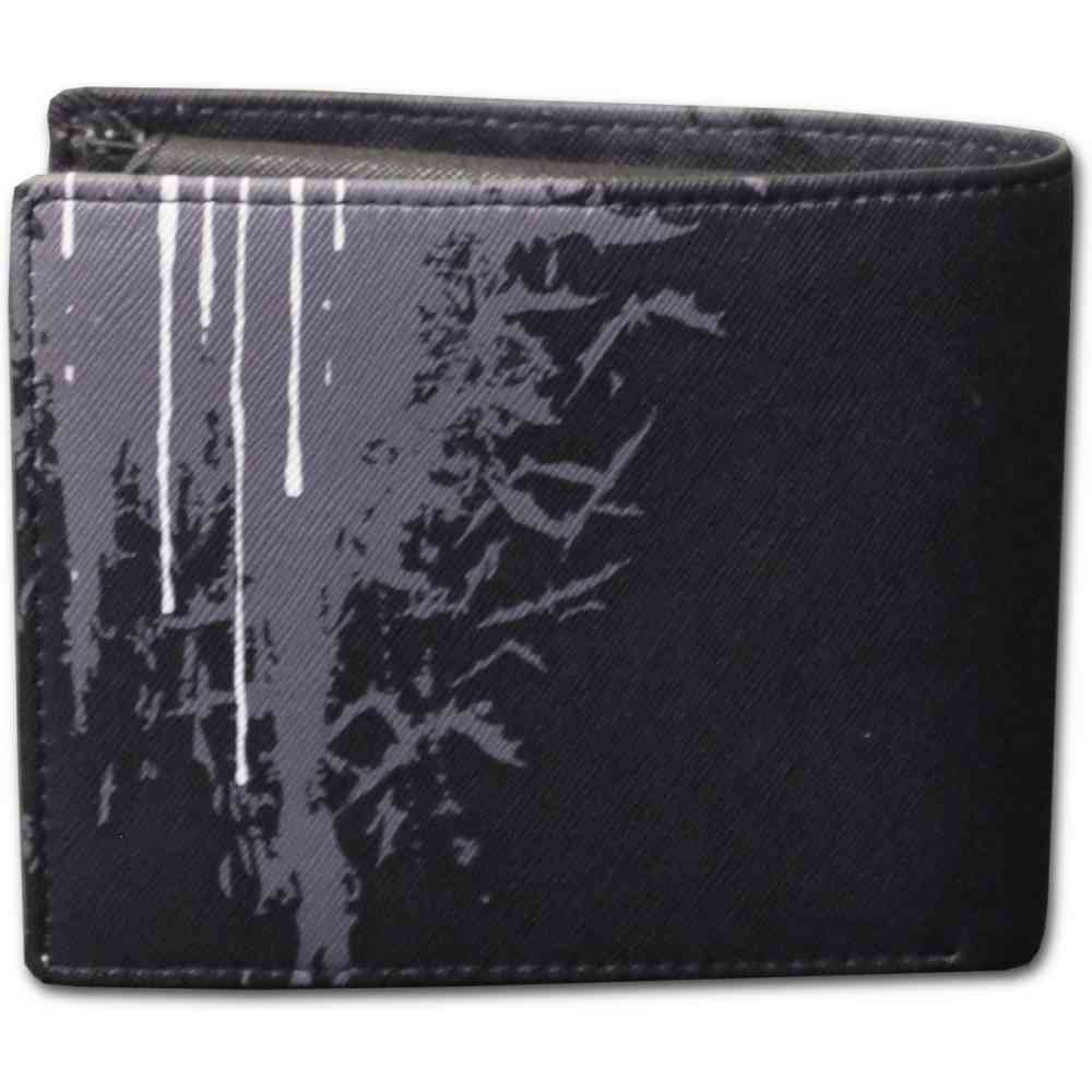 Spiral - BAT CURSE Bifold wallet - Black
